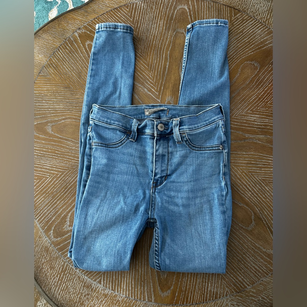 Free People High Waisted Skinny Jeans / Jeggings